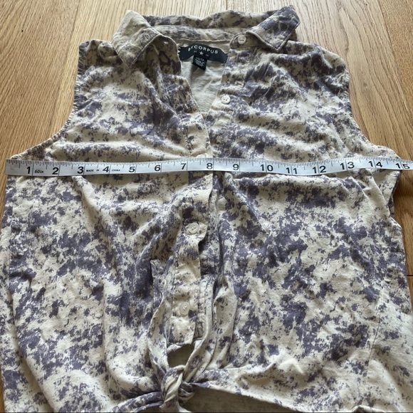 By Corpus UO button  down boho tank top - XS - Picture 10 of 11